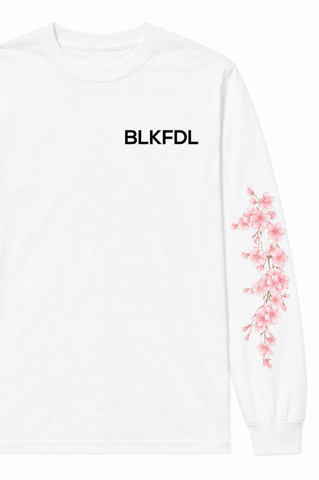 BLKFDL — Sakura Long Sleeve · White