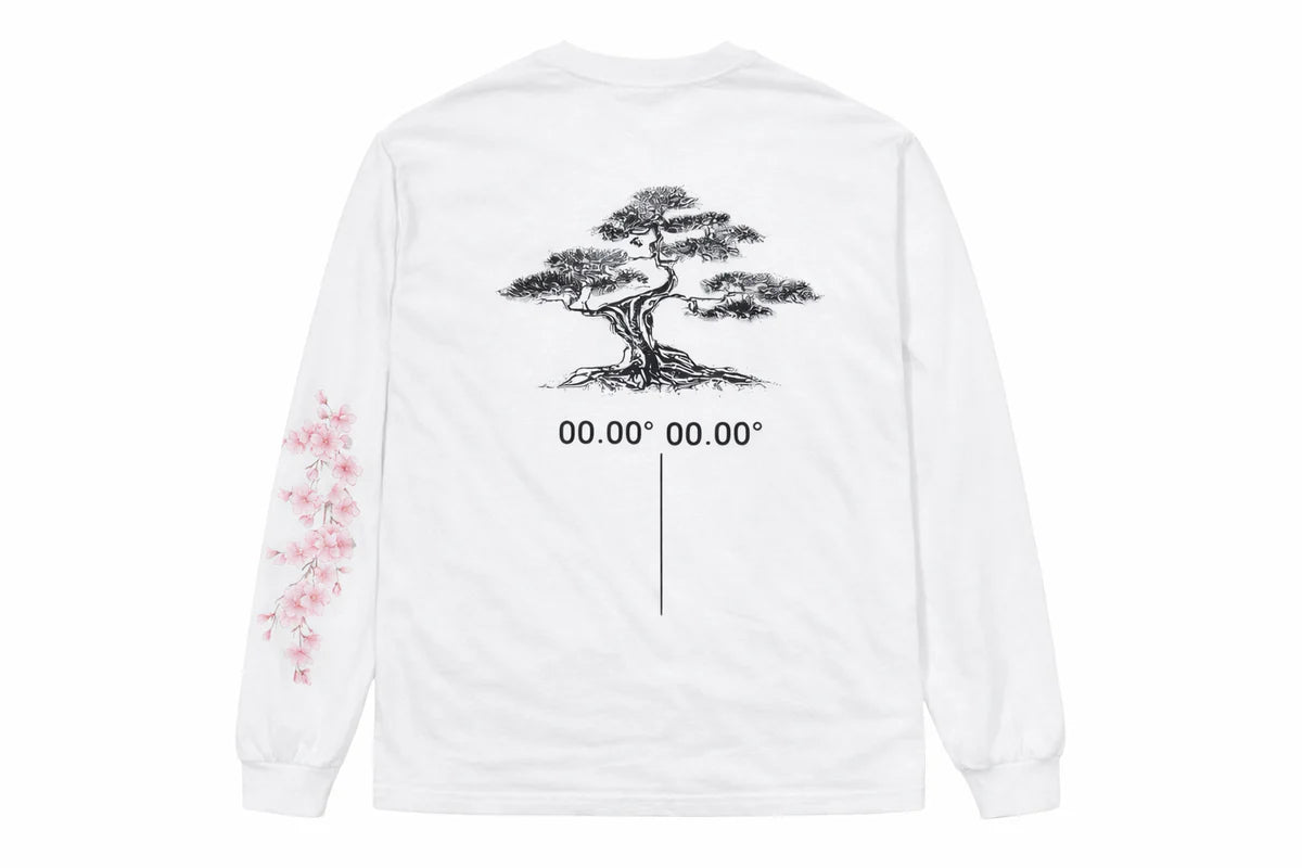 BLKFDL — Sakura Long Sleeve · White